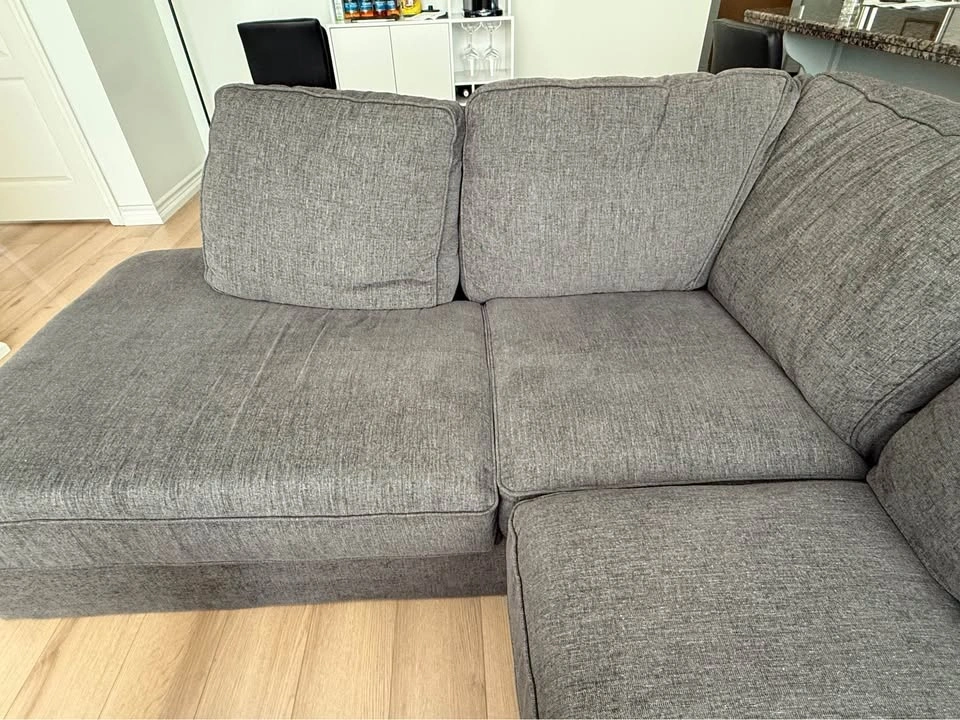 Large Grey Sectional Sofa – Comfortable & Modern - photo 5