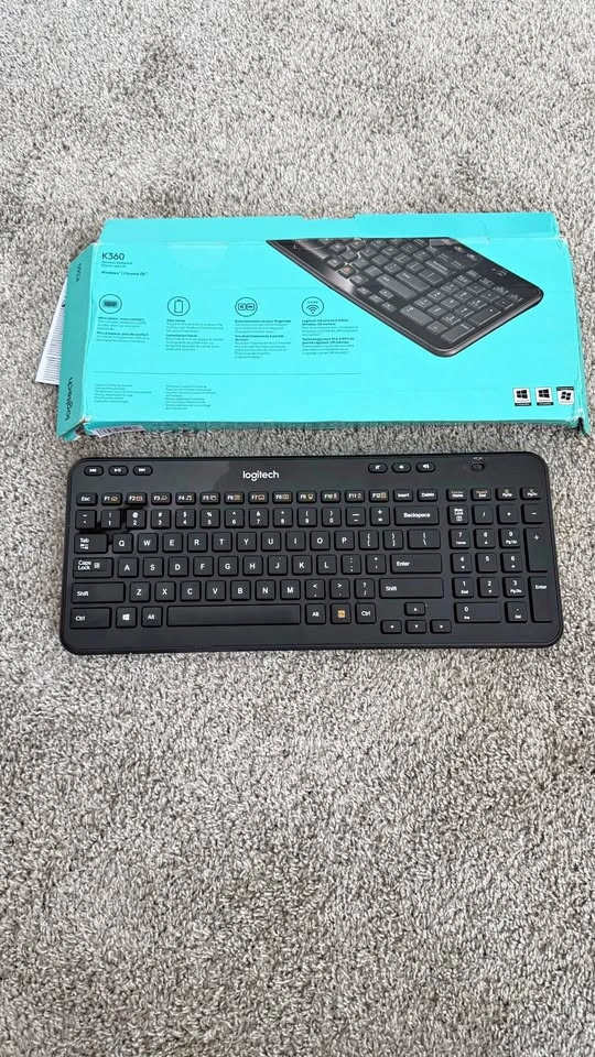 Logitech K-360 keyboard