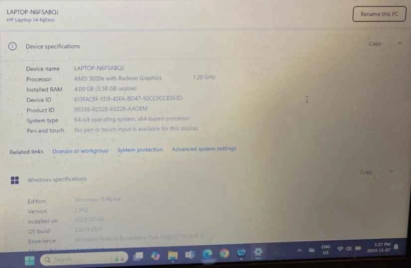 Clean used Hp Laptop with a Mouse - photo 2