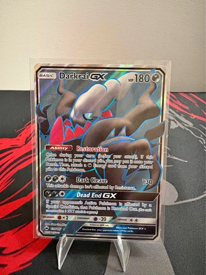 Pokémon Cards Darkrai GX 139/147 NM
