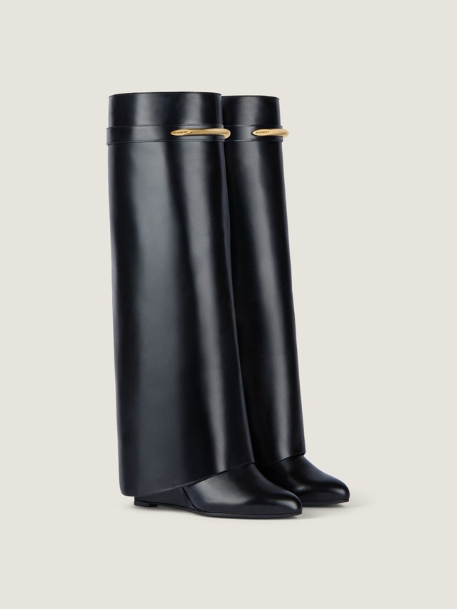 SHARK PINCH BOOTS IN LEATHER BLACK 37 - photo 2