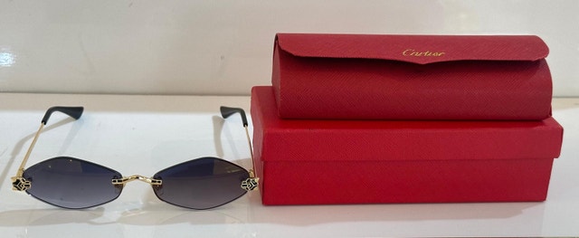 CARTIER SUNGLASSES CT0433S GEOMETRIC FRAME - photo 3