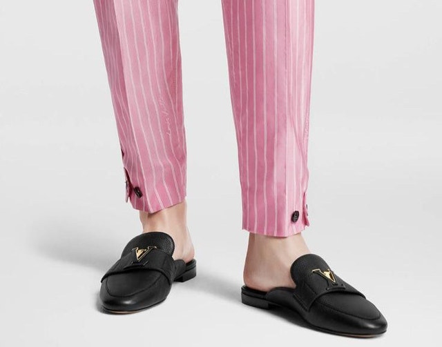 LV MARE OPEN BACK LOAFER BLACK 40 - photo 3