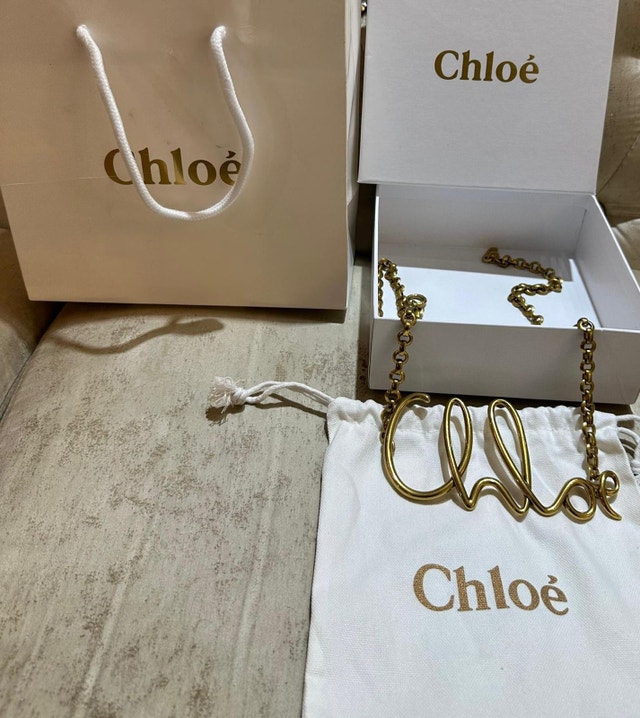 AUTHENTIC CHLOE CHAIN BELT GOLD - photo 3