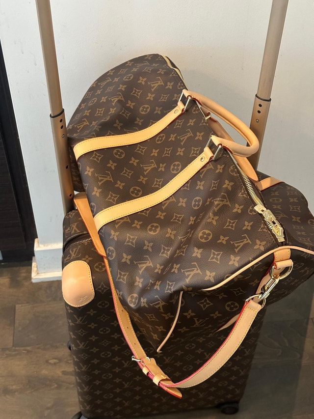 LOUIS VUITTON Keepall Bandoulière 55 Brown - photo 2