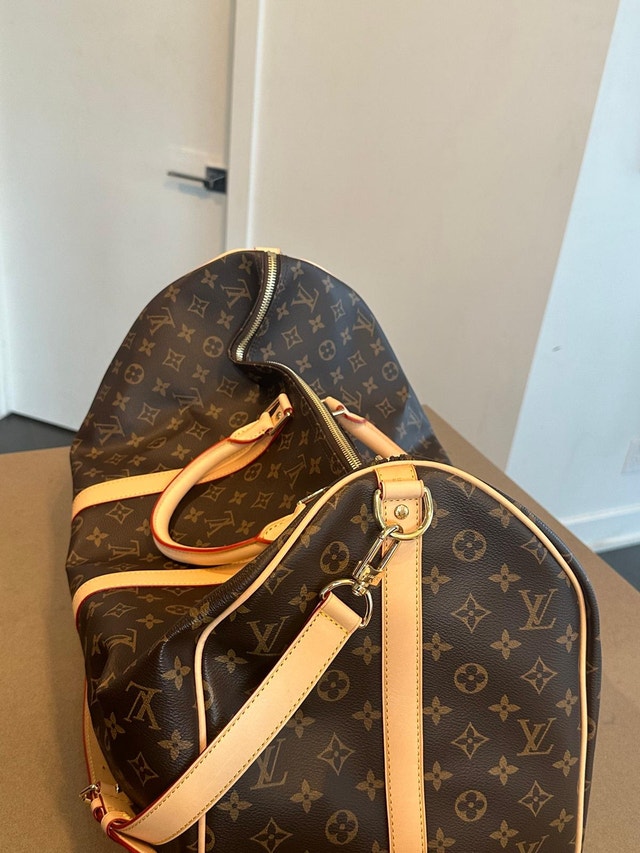 LOUIS VUITTON Keepall Bandoulière 55 Brown - photo 3
