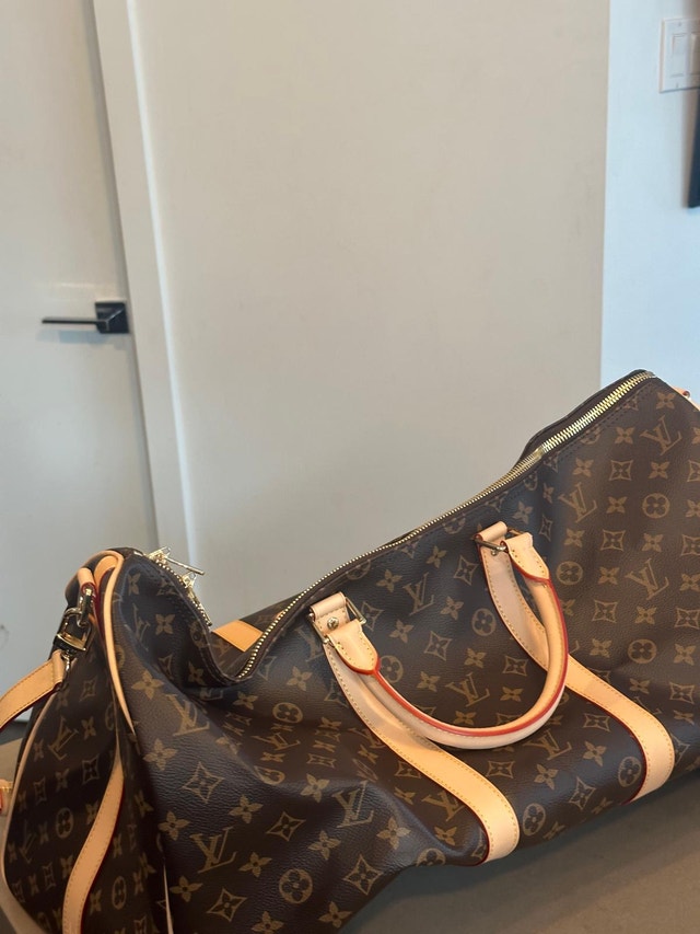 LOUIS VUITTON Keepall Bandoulière 55 Brown - photo 4