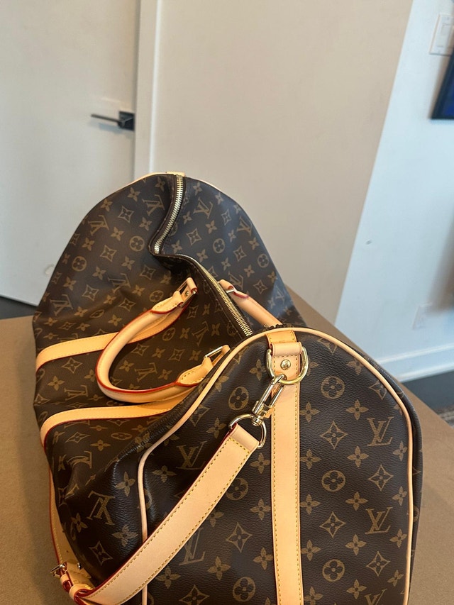 LOUIS VUITTON Keepall Bandoulière 55 Brown - photo 5