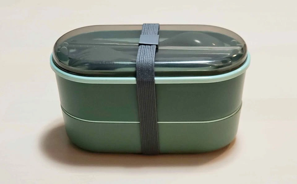 2-Tier Bento Box with Bag - photo 2