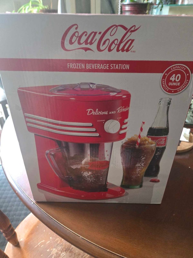 Vintage Coca-Cola Frozen Beverage Station