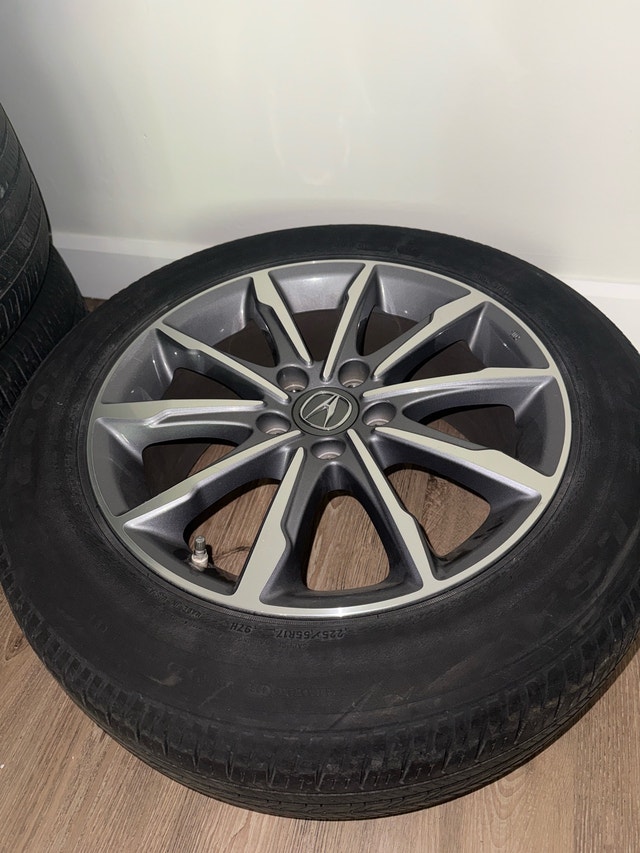 4 Summer Tires for 2018 Acura TLX - Good Condition
