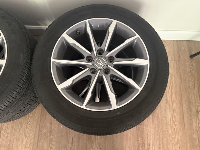 4 Summer Tires for 2018 Acura TLX - Good Condition - photo 2