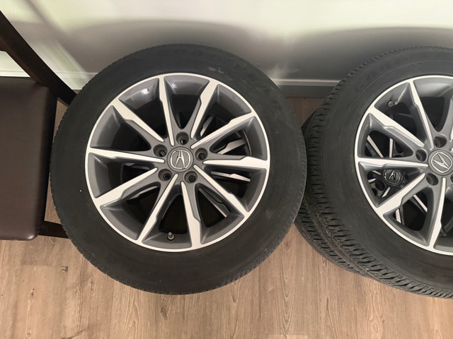 4 Summer Tires for 2018 Acura TLX - Good Condition - photo 4