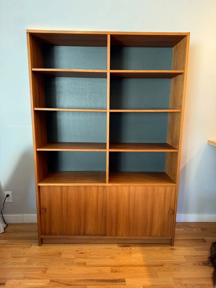 Vintage Mid-Century Danish Teak Bookshelf - photo 2