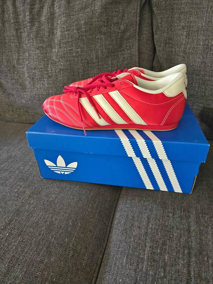 Brand New Adidas Taekwondo Lace Red Sneakers US Women's 10