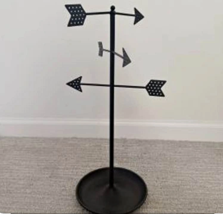 Umbra Arrow Jewelry Stand Metal Black