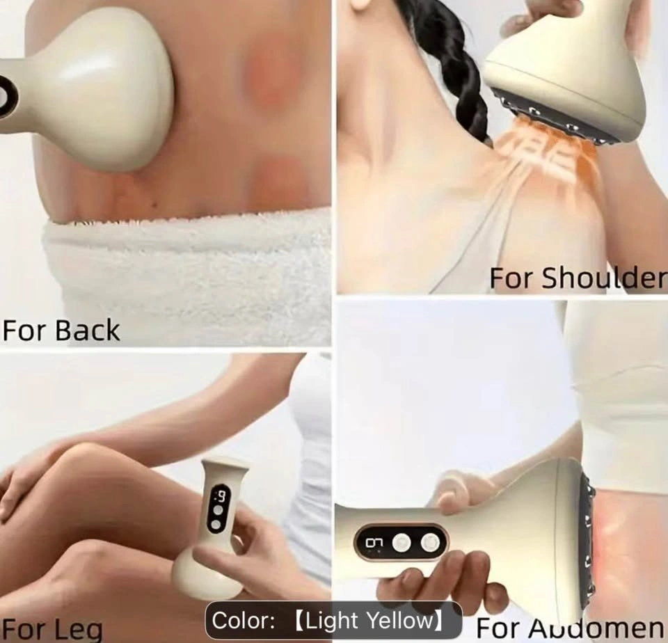 Handheld Massager 8 Steel Balls Light Therapy/ Cupping/ gua sha - photo 4