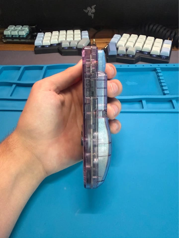 Game Boy Color - Atomic Purple (Backlit IPS Screen) - photo 2