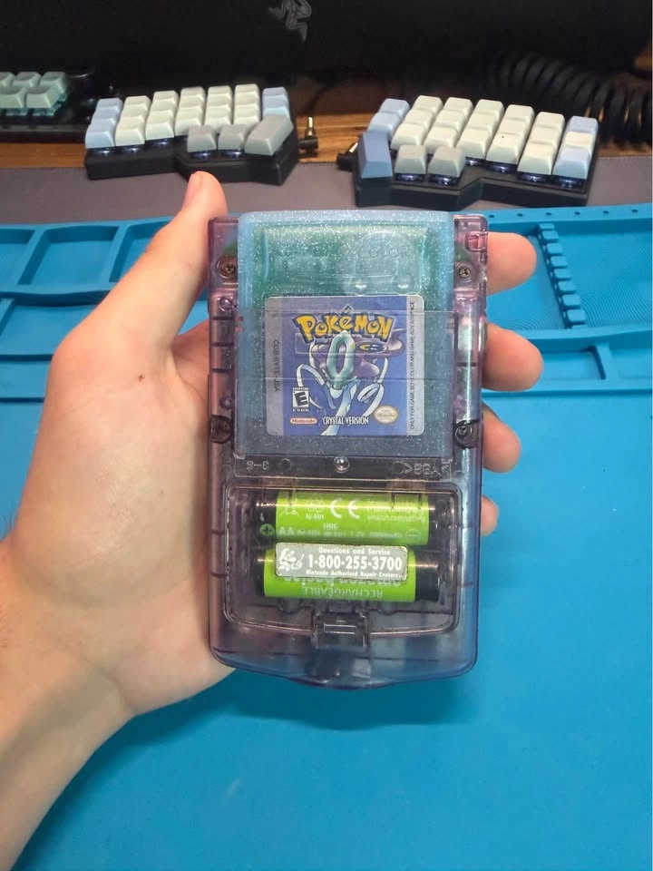 Game Boy Color - Atomic Purple (Backlit IPS Screen) - photo 3