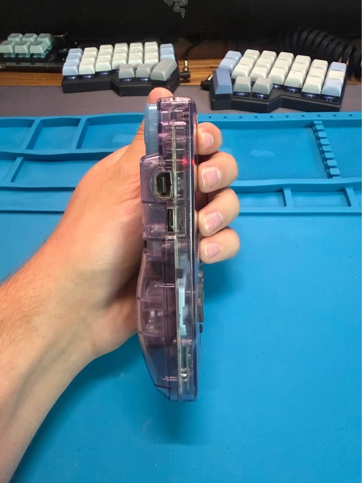 Game Boy Color - Atomic Purple (Backlit IPS Screen) - photo 4