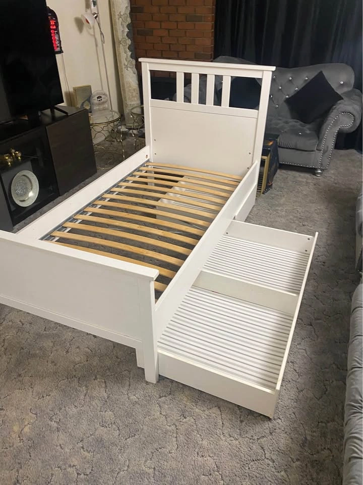 Hemnes day bed with storage drawers - photo 5