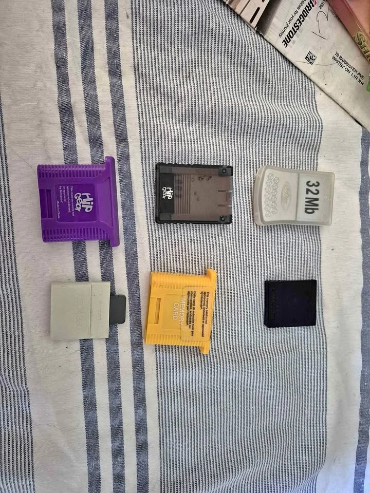 Video Game Memory Cards