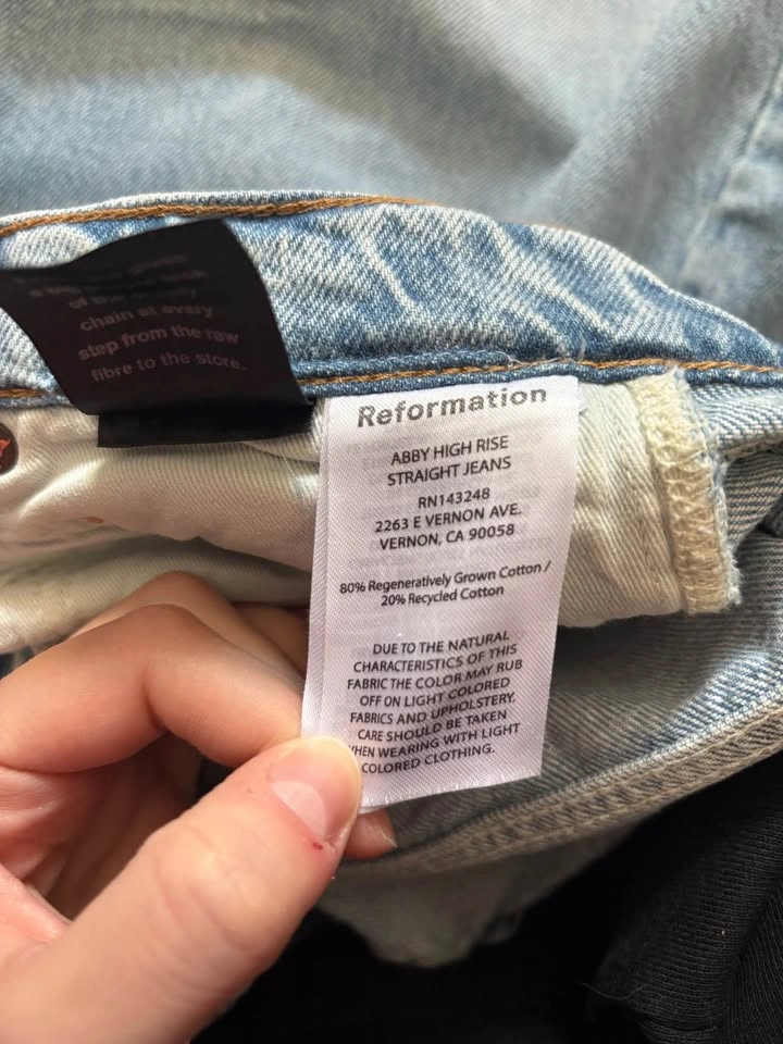 Abby High Rise Straight Jeans - photo 4