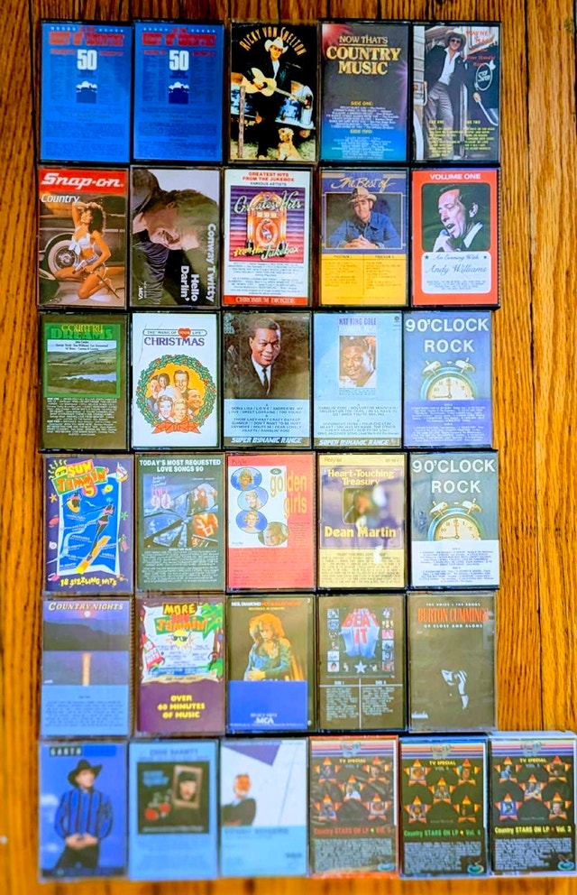Tape Cassette Lot