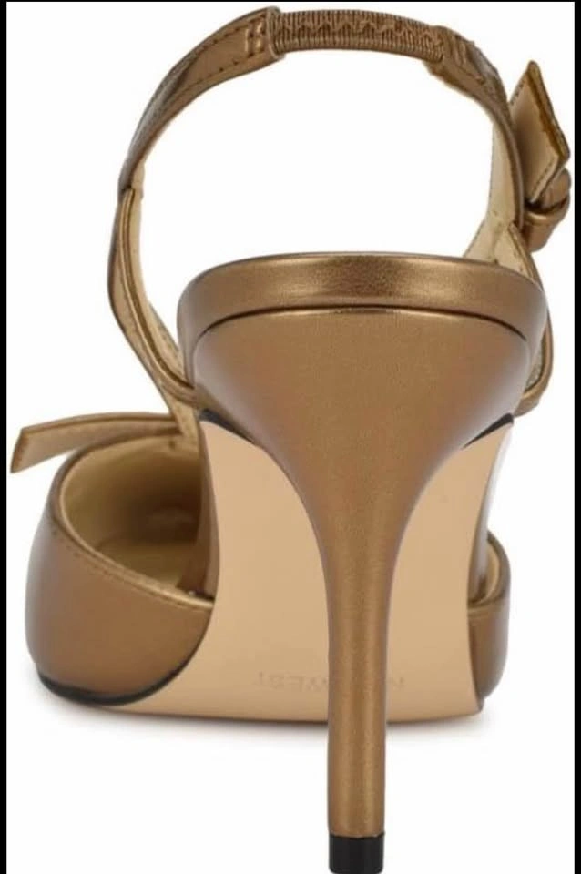 Nine West Gold Heels - Size 6.5M - photo 3