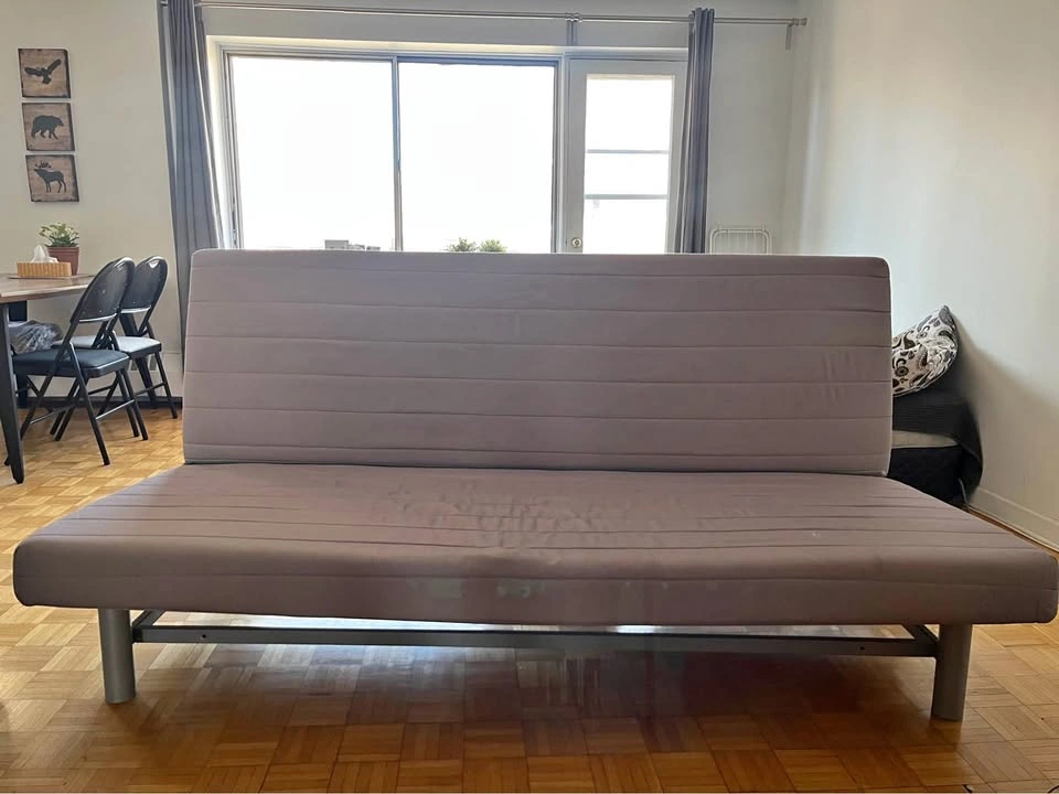 IKEA Beddinge 3-Seat Sofa Bed / Futon - Grey