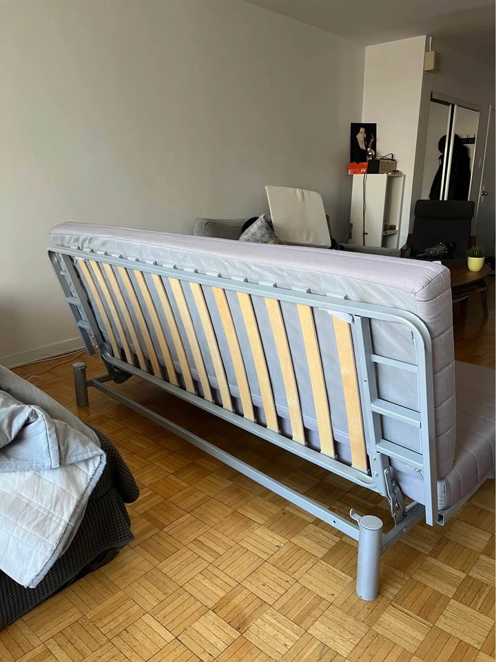 IKEA Beddinge 3-Seat Sofa Bed / Futon - Grey - photo 4