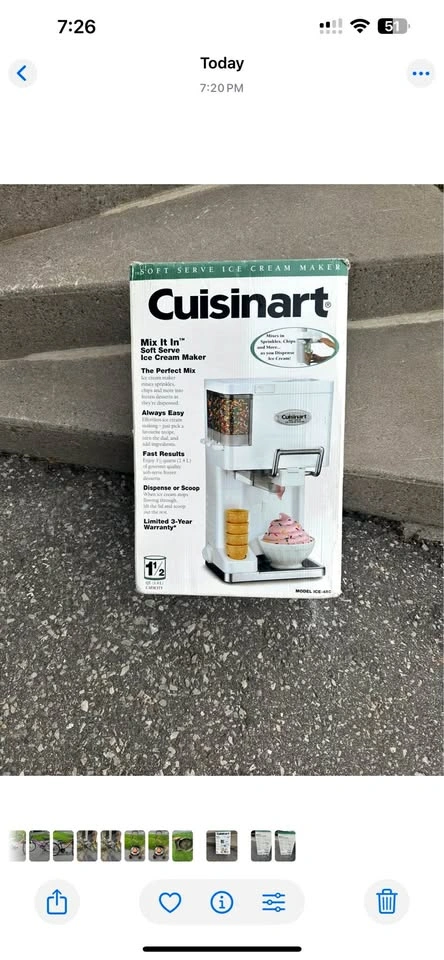 Cuisinart Ice Cream Maker