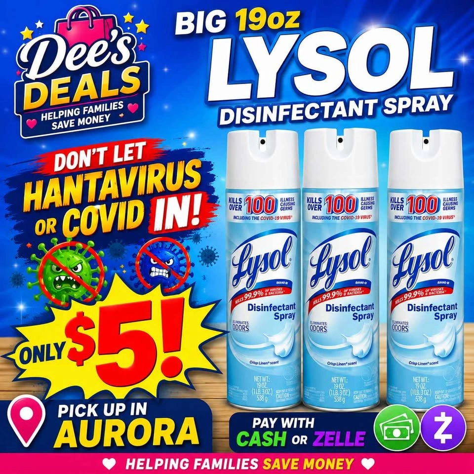 Lysol spray $5 each or 5 for $20 - photo 2