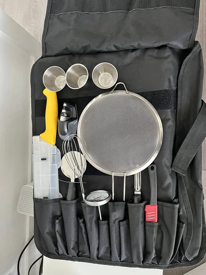 George Brown Chef Bag and Kitchen Tools
