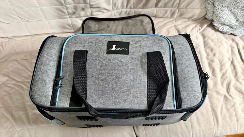 Siivton 4-Sided Expandable Pet Carrier – Airline Approved