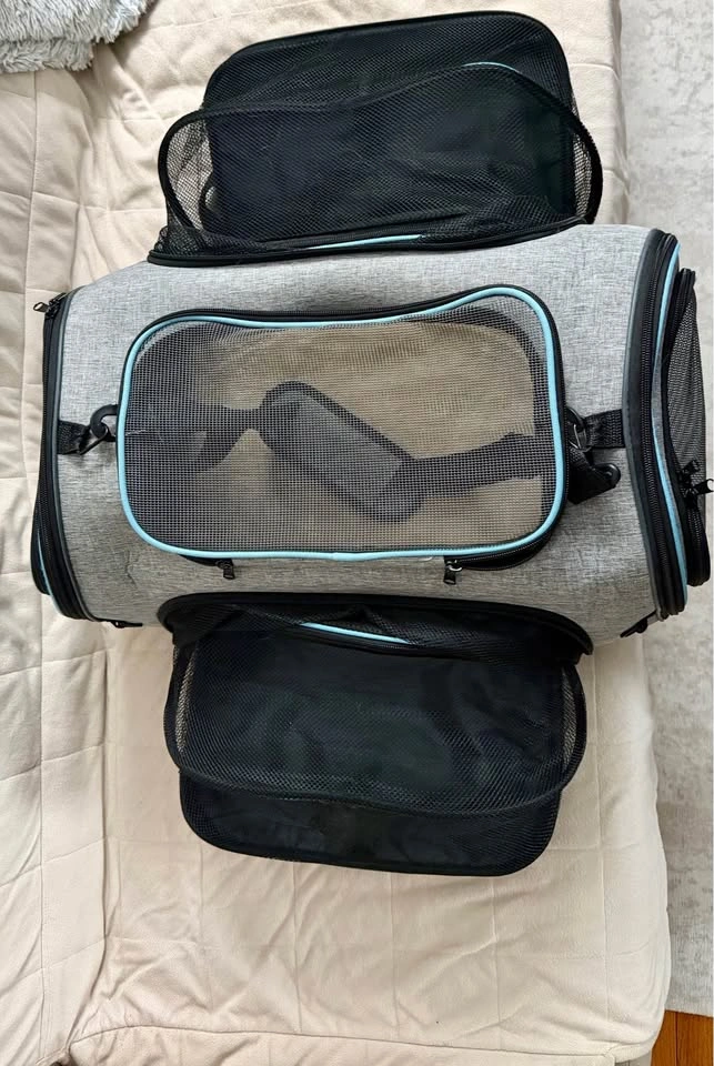 Siivton 4-Sided Expandable Pet Carrier – Airline Approved - photo 4