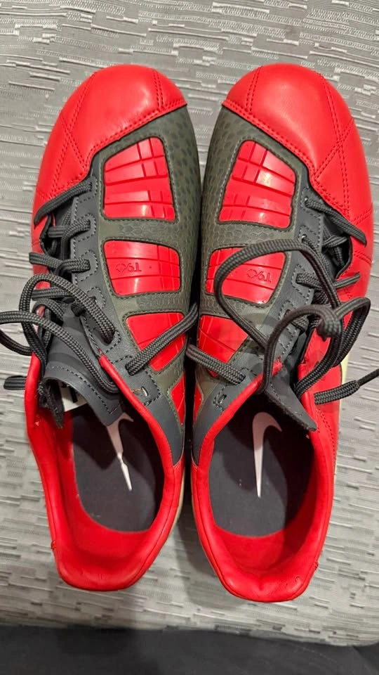 Nike Total 90 T90 Football Boots Cleats Red