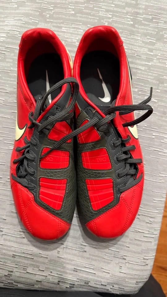Nike Total 90 T90 Football Boots Cleats Red - photo 2