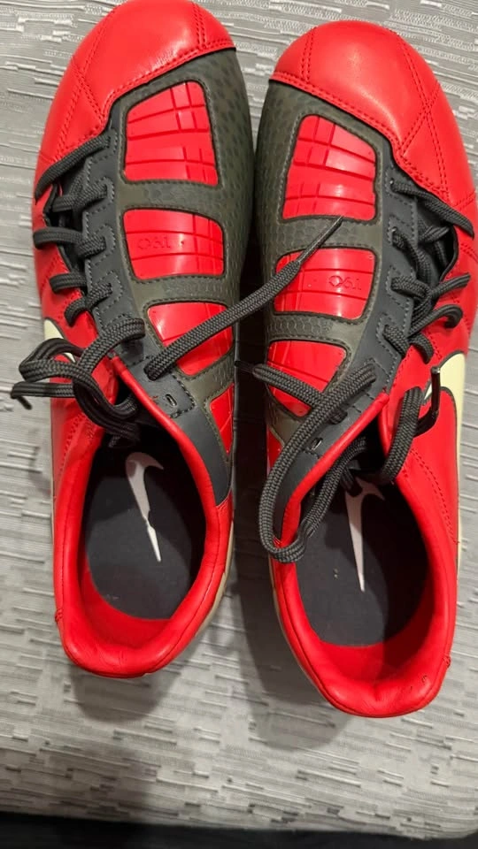 Nike Total 90 T90 Football Boots Cleats Red - photo 3