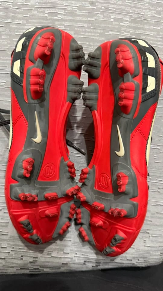Nike Total 90 T90 Football Boots Cleats Red - photo 4