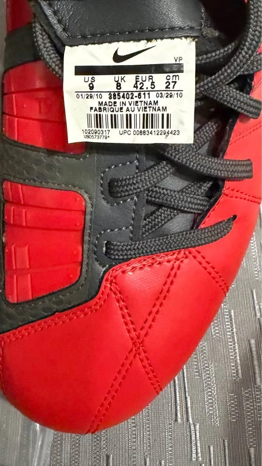 Nike Total 90 T90 Football Boots Cleats Red - photo 5
