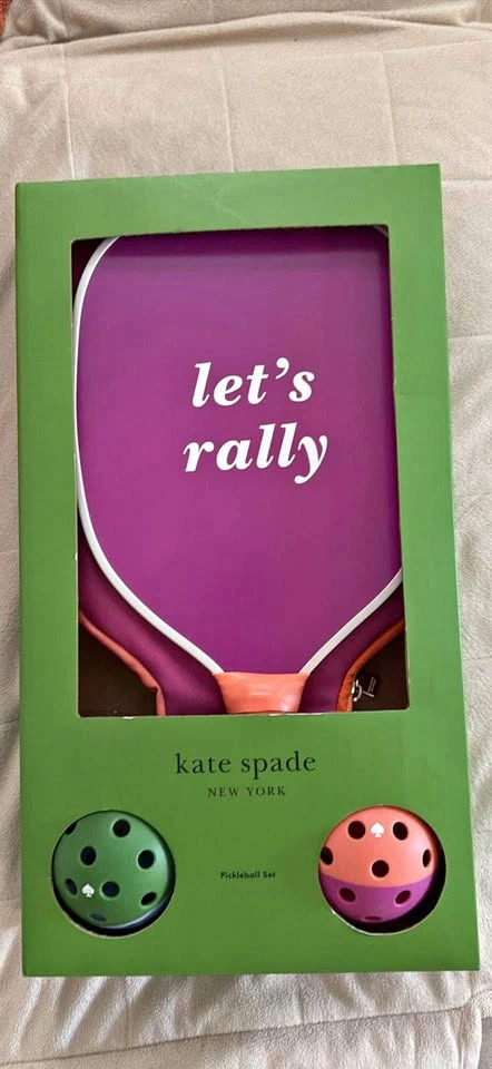 Kate Spade "Rally" Pickleball Set – Brand New