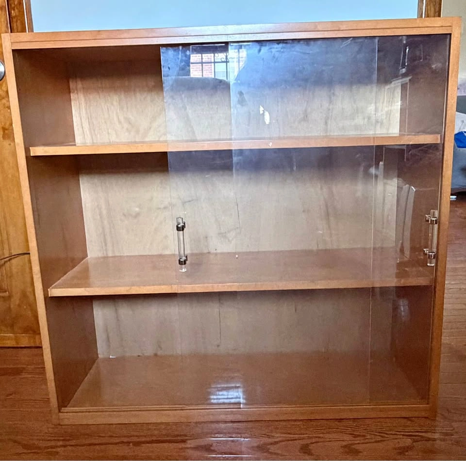 Wood book shelf (hand crafted)