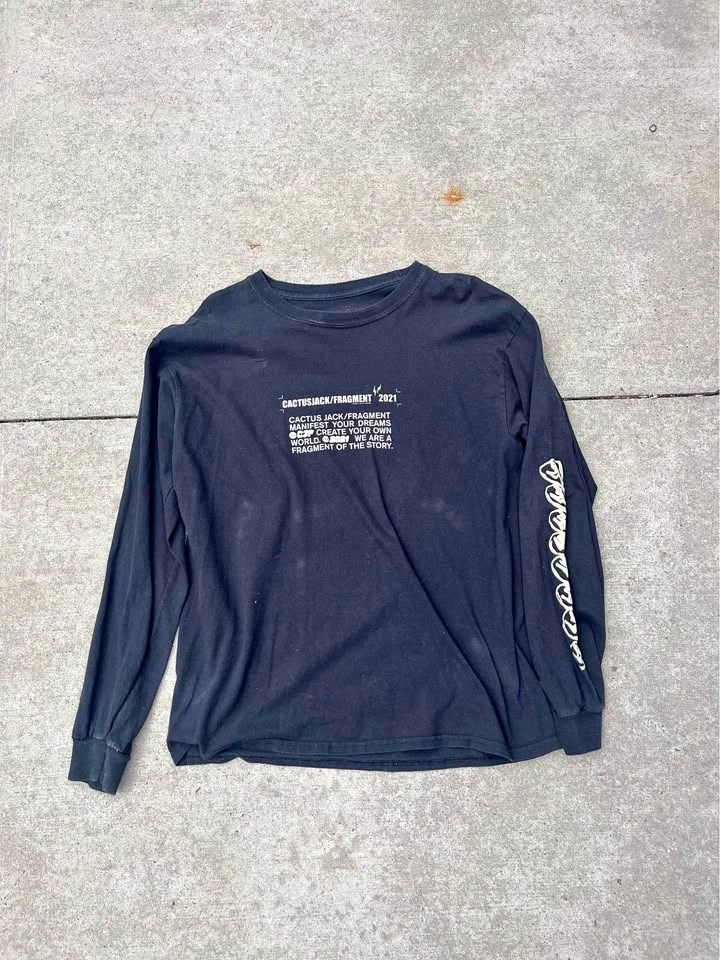 Cactus Jack x fragment tee