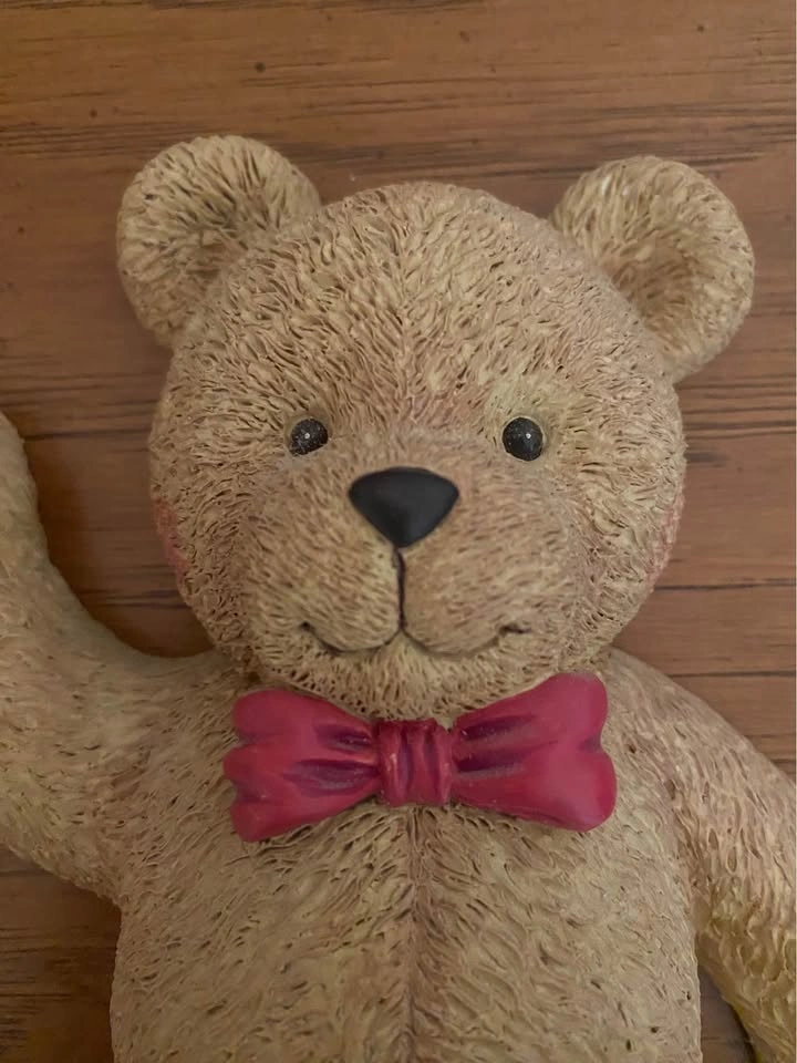 Vintage Home Interiors Teddy Bear Wall Hooks - photo 3