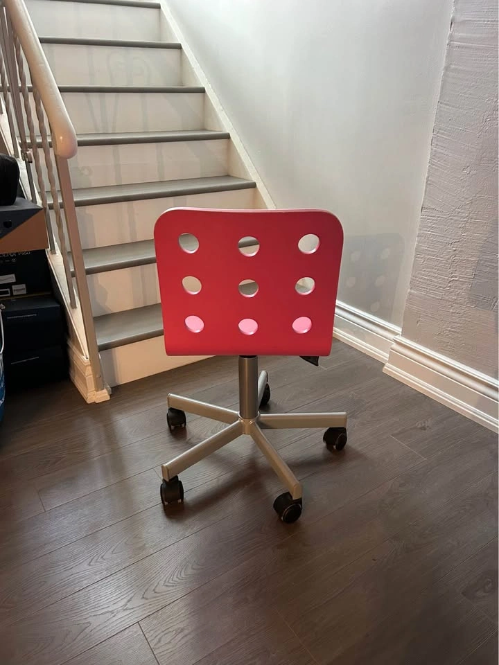 Pink IKEA Desk Chair - photo 2