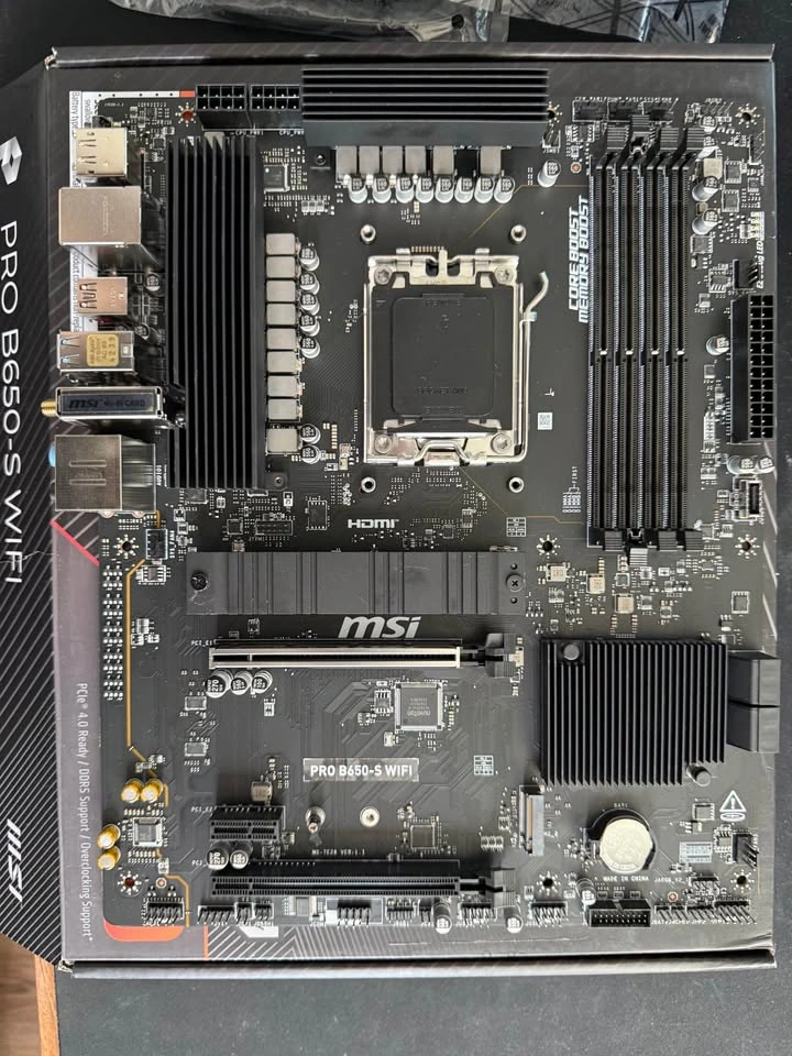 MSI Pro B650-S Wifi AM5 ATX Motherboard - photo 4