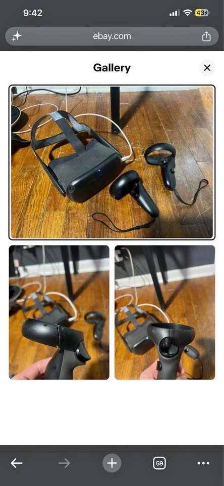 Meta Quest 2 VR Headset w Controllers - Need Gone