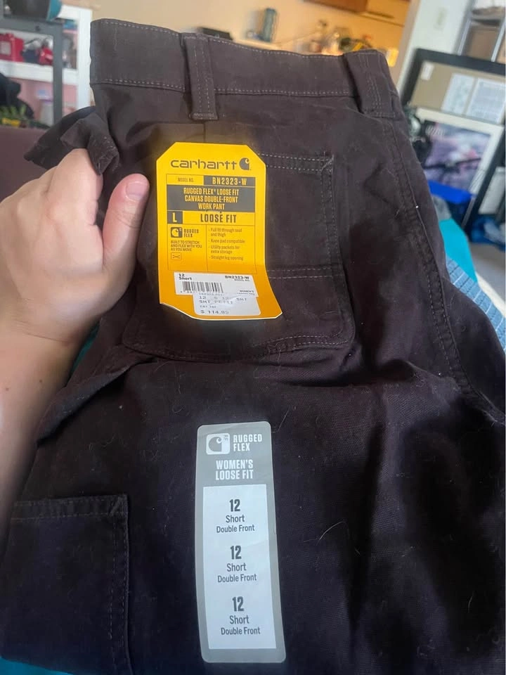 Carhartt Women's Rugged Flex Work Pants - Size L Short - photo 2
