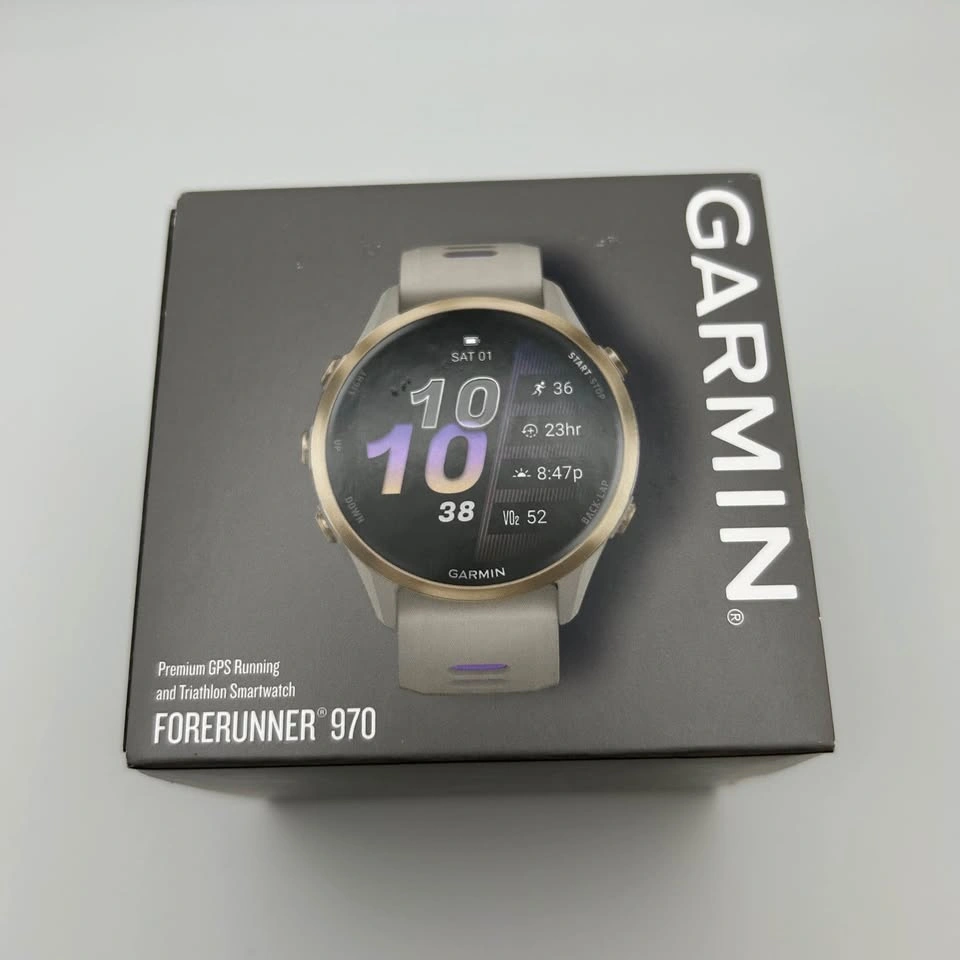 Garmin Forerunner 970 GPS Smartwatch Sand Purple - photo 3